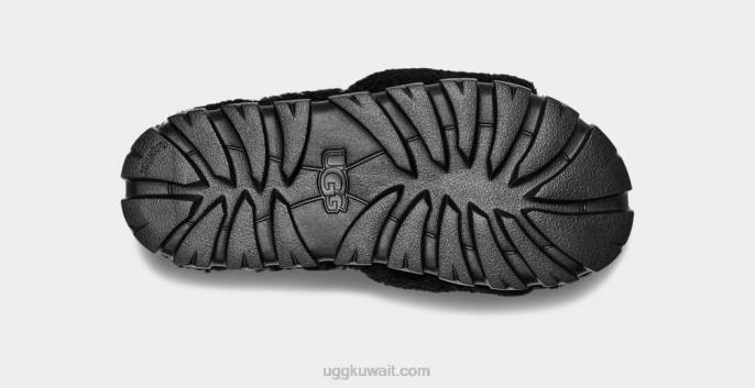 كوزيتا مجعد أسود نحيف UGG 08HB434
