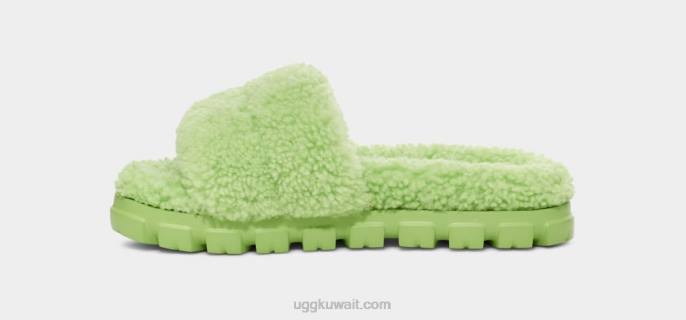 كوزيتا مجعد ببغاء أخضر نحيف UGG 08HB436