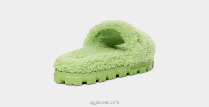 كوزيتا مجعد ببغاء أخضر نحيف UGG 08HB436