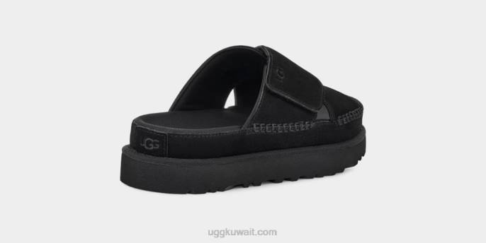 غولدن ستار عبر الشرائح أسود نحيف UGG 08HB439