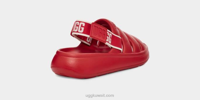 الرياضة نعم الشريحة السامبا الأحمر نحيف UGG 08HB444