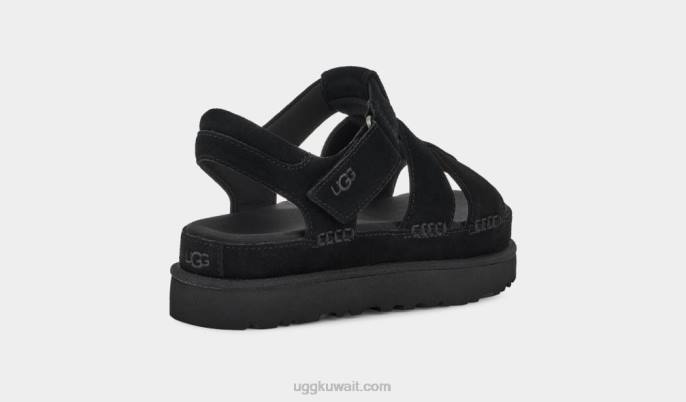 حزام غولدنستار أسود نحيف UGG 08HB456