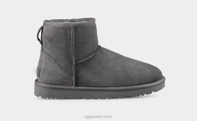 حذاء كلاسيك ميني الثاني رمادي نحيف UGG 08HB475