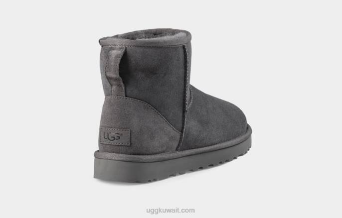 حذاء كلاسيك ميني الثاني رمادي نحيف UGG 08HB475