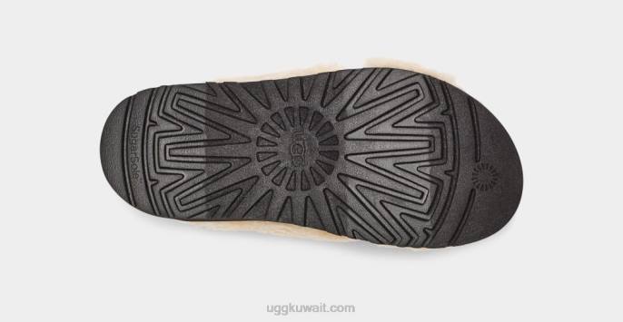 زغب السكر عبر الشريحة طبيعي / أسود نحيف UGG 08HB477