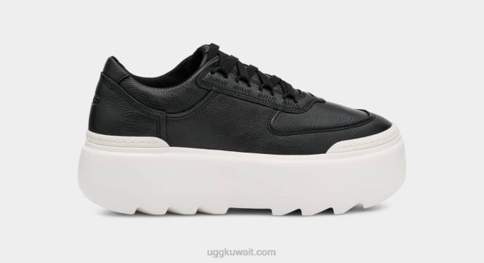 مارين ميجا الدانتيل أسود / أبيض ناصع نحيف UGG 08HB485