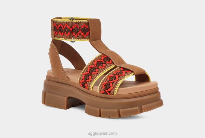 أشتون تراثي جديلة كستناء نحيف UGG 08HB503
