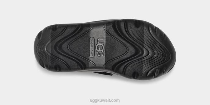 صندل من جلد الغزال لا ستريت أسود نحيف UGG 08HB510