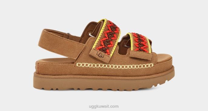 جديلة تراث جولدن ستار كستناء نحيف UGG 08HB513