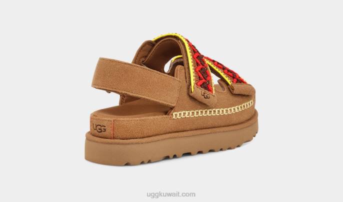 جديلة تراث جولدن ستار كستناء نحيف UGG 08HB513