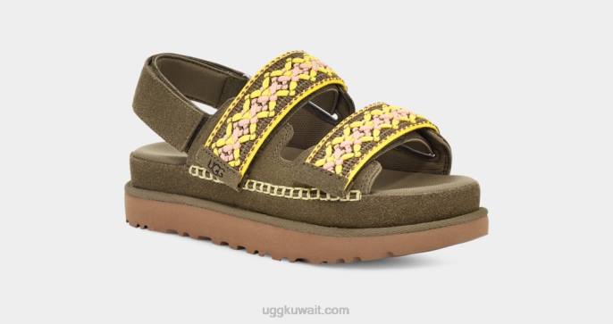 جديلة تراث جولدن ستار زيتون محترق نحيف UGG 08HB515