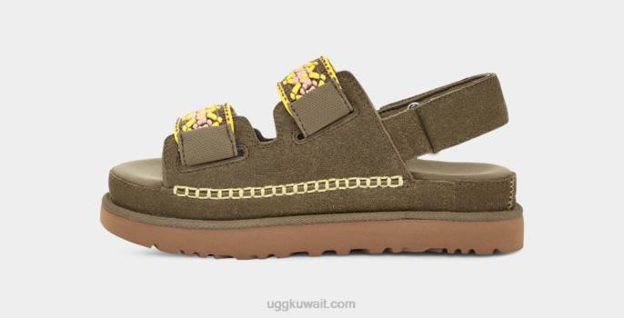 جديلة تراث جولدن ستار زيتون محترق نحيف UGG 08HB515