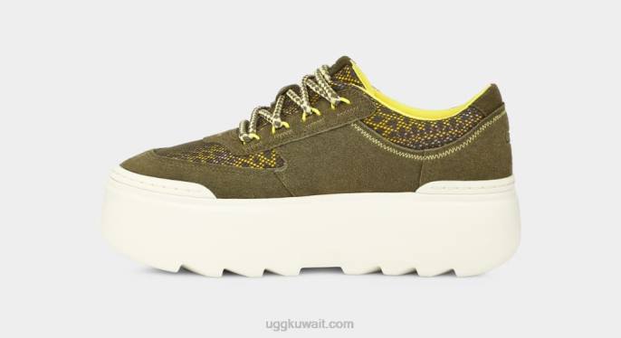 مارين ميغا الدانتيل جديلة تراثية زيتون محترق نحيف UGG 08HB531