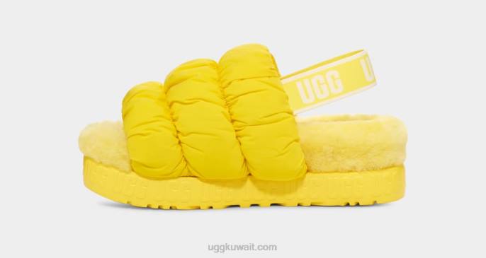 سكرانشيتا مشمس أصفر نحيف UGG 08HB536