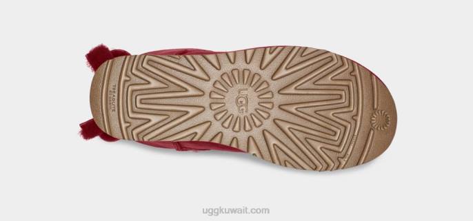 القوس التراث الكلاسيكي خمر أحمر نحيف UGG 08HB53