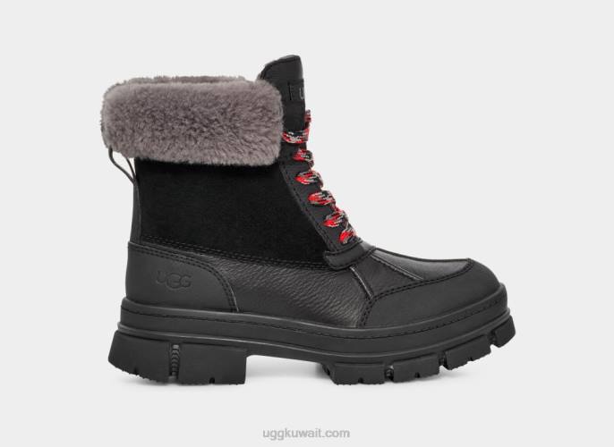 أشتون آدي أسود نحيف UGG 08HB549