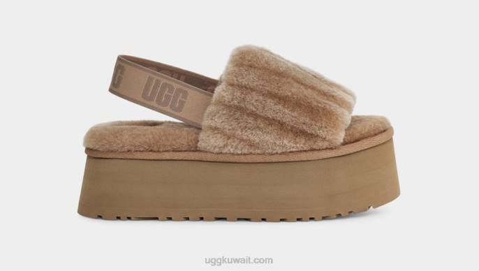ديسكو شيربا سروال قصير كستناء نحيف UGG 08HB55