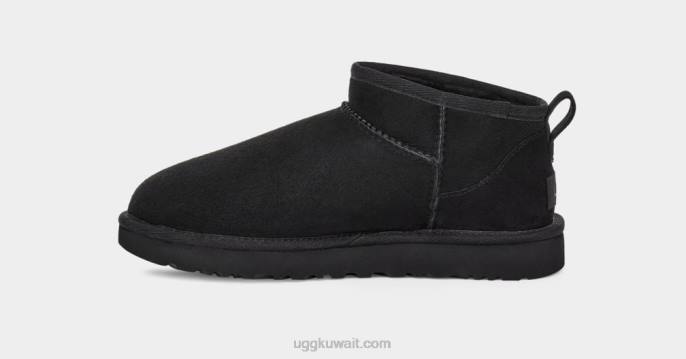 كلاسيك الترا ميني أسود نحيف UGG 08HB560