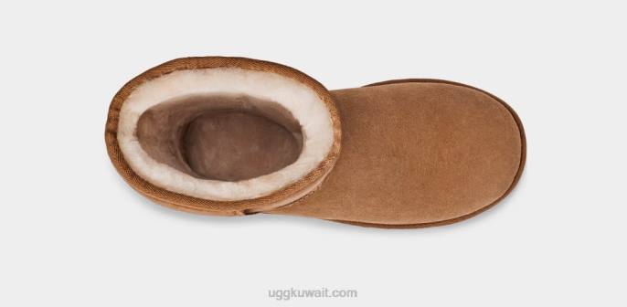 الحذاء الكلاسيكي طويل القامة الثاني كستناء نحيف UGG 08HB564