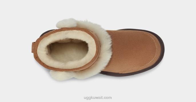 أمة صغيرة كستناء نحيف UGG 08HB571
