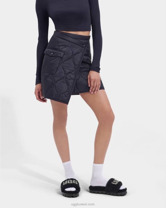 كوزيتا مجعد الرسم أسود نحيف UGG 08HB582