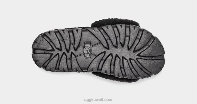 كوزيتا مجعد الرسم أسود نحيف UGG 08HB582