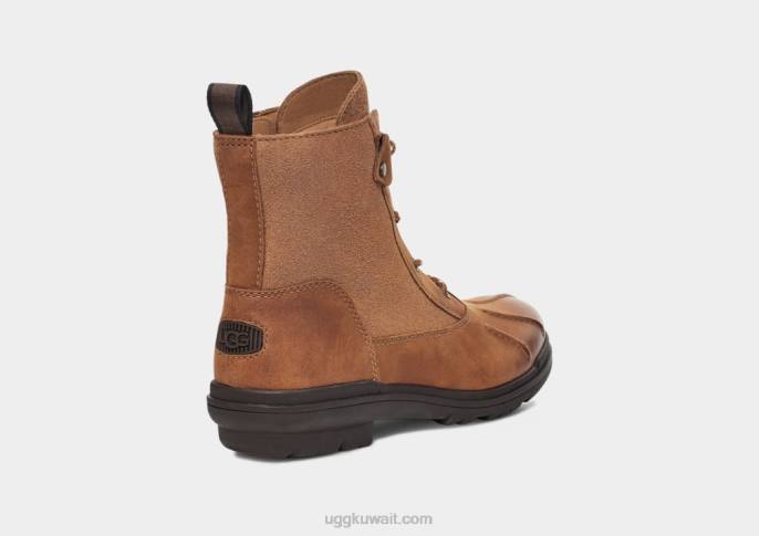 بطة هابسبورغ جلد الكستناء نحيف UGG 08HB584