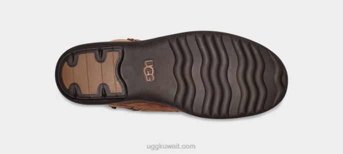 بطة هابسبورغ جلد الكستناء نحيف UGG 08HB584