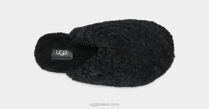 شريحة ماكسي مجعد أسود نحيف UGG 08HB585