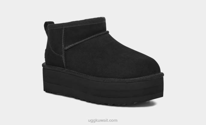 منصة كلاسيكية فائقة الصغر أسود نحيف UGG 08HB589