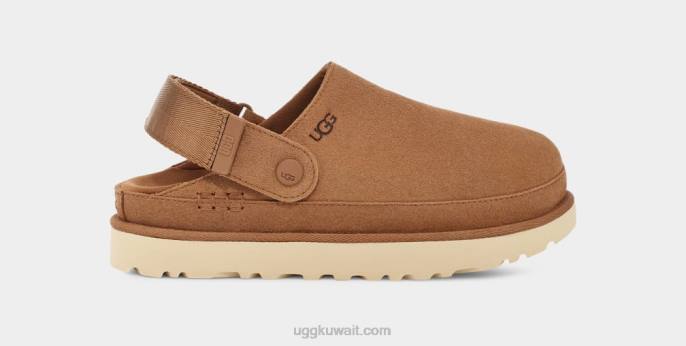 قبقاب جولدن ستار كستناء نحيف UGG 08HB599