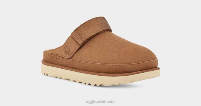 قبقاب جولدن ستار كستناء نحيف UGG 08HB599