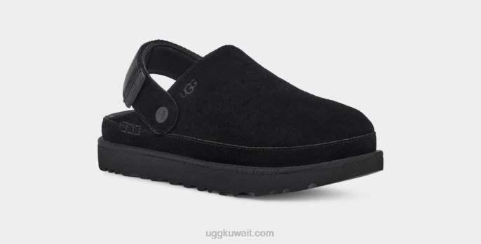 قبقاب جولدن ستار أسود نحيف UGG 08HB600