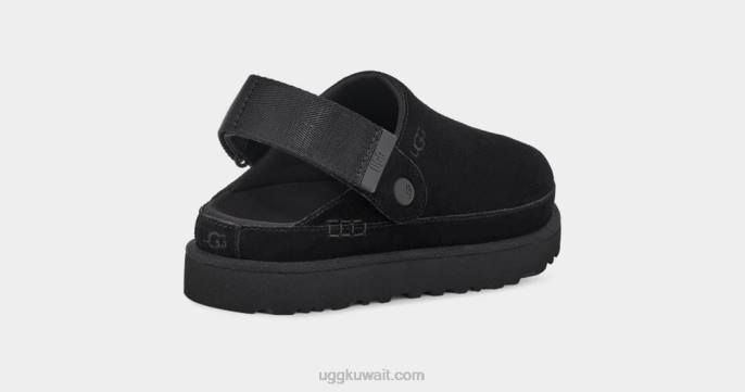 قبقاب جولدن ستار أسود نحيف UGG 08HB600