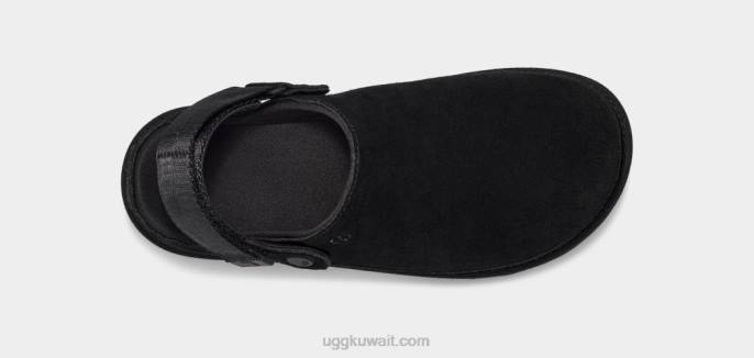 قبقاب جولدن ستار أسود نحيف UGG 08HB600
