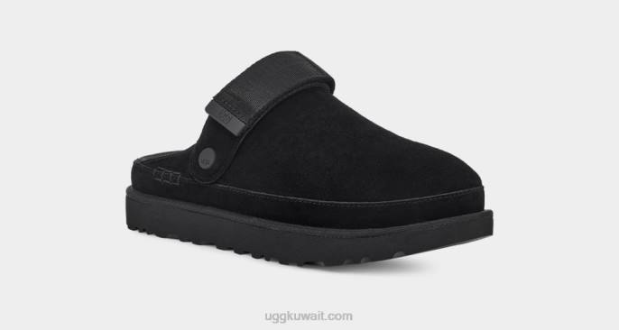 قبقاب جولدن ستار أسود نحيف UGG 08HB600