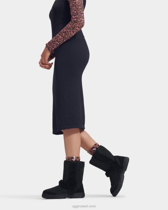 قصيرة أمة الله أسود نحيف UGG 08HB61