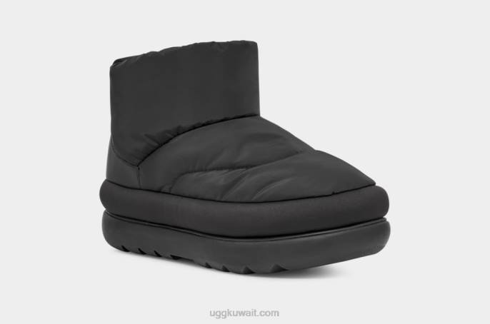 كلاسيك ماكسي ميني أسود نحيف UGG 08HB625