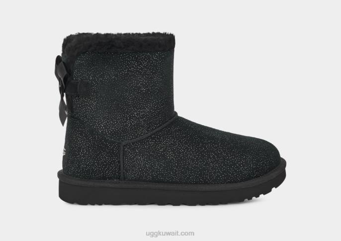 وميض القوس بيلي ميني أسود نحيف UGG 08HB627