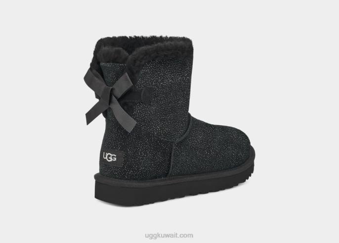 وميض القوس بيلي ميني أسود نحيف UGG 08HB627