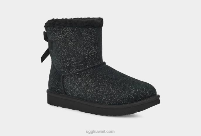 وميض القوس بيلي ميني أسود نحيف UGG 08HB627
