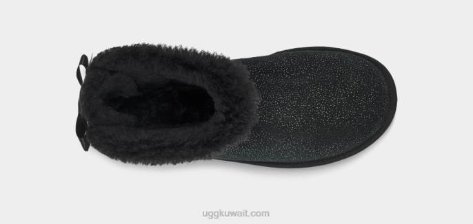 وميض القوس بيلي ميني أسود نحيف UGG 08HB627