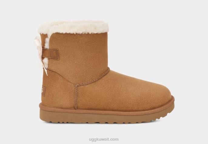 وميض القوس بيلي ميني كستناء نحيف UGG 08HB628