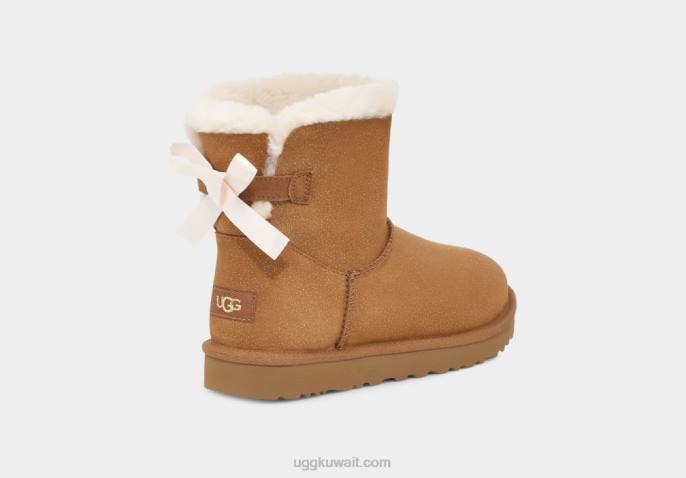 وميض القوس بيلي ميني كستناء نحيف UGG 08HB628