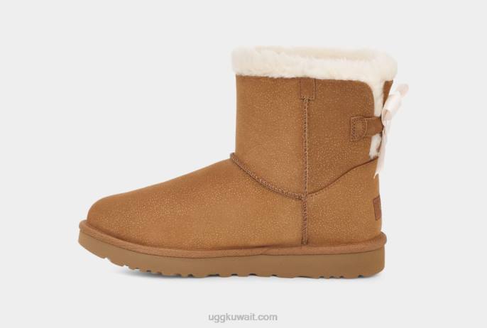 وميض القوس بيلي ميني كستناء نحيف UGG 08HB628