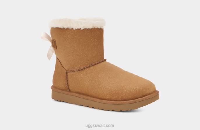 وميض القوس بيلي ميني كستناء نحيف UGG 08HB628