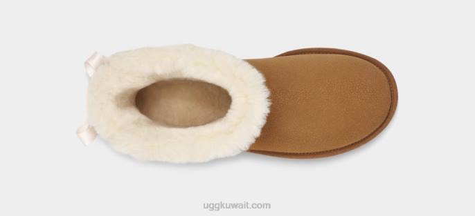وميض القوس بيلي ميني كستناء نحيف UGG 08HB628