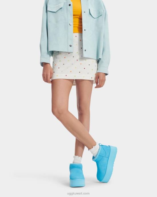 منصة كلاسيكية فائقة الصغر سماء الصيف كل الجنس UGG 08HB634