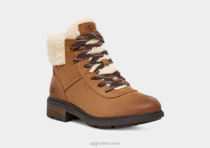 دانتيل هاريسون دافئ كستناء نحيف UGG 08HB663
