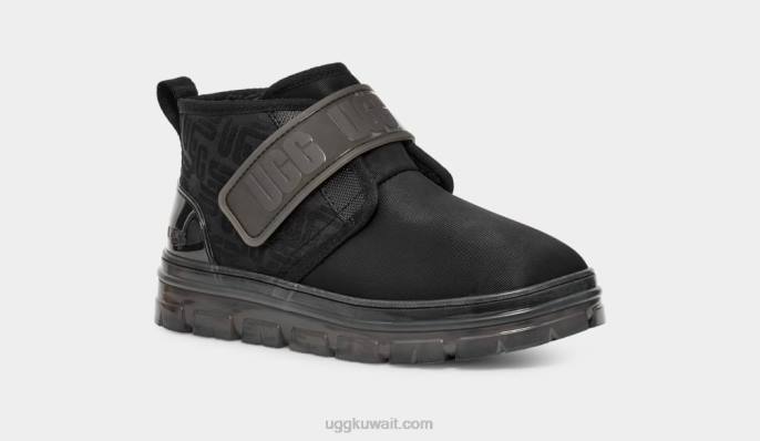 نيوميل حرف واحد فقط أسود نحيف UGG 08HB665